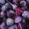 Pile of fresh beetroot