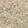 Raw rice grains